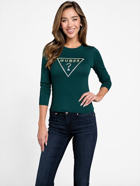 Lamar Crewneck Logo Top