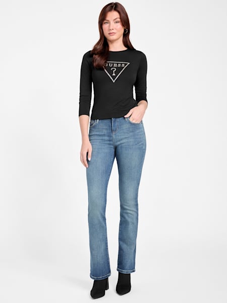 Lamar Crewneck Logo Top