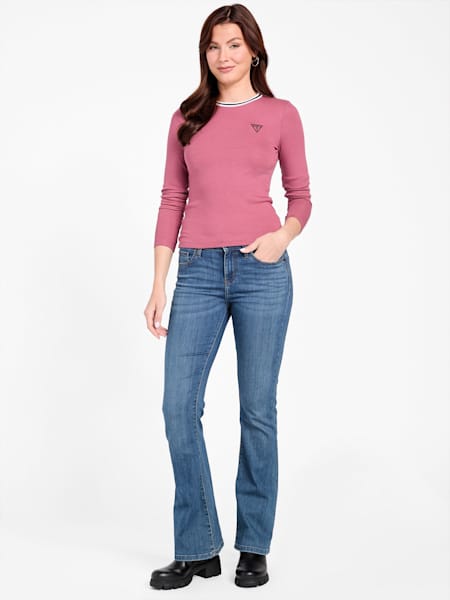 Teddy Crewneck Top