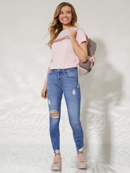 Eco Journey Mid-Rise Skinny Jeans