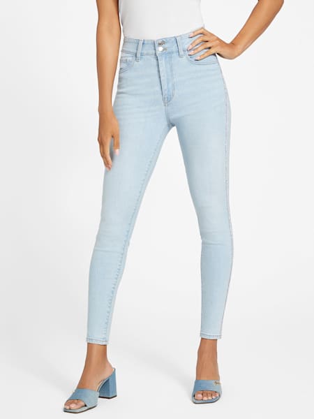 Eco Julieta Bling High-Rise Skinny Jeans