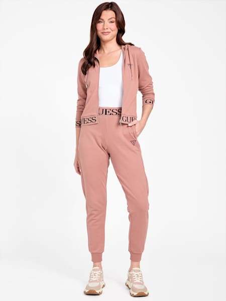 Alessia Full-Zip Logo Hoodie