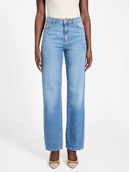 Victoria High-Rise Straight Jeans