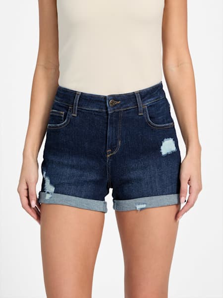 Eco Tamar Mid-Rise Cuffed Shorts