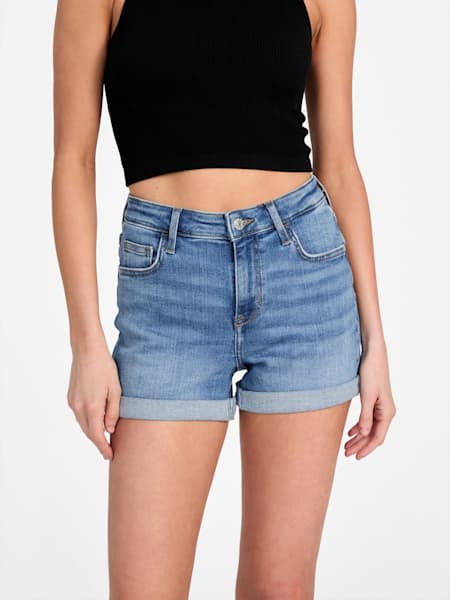 Eco Tamar Mid-Rise Cuffed Shorts
