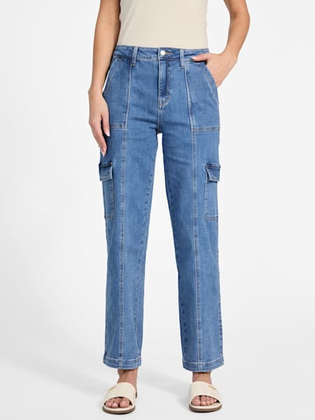 Natalie High-Rise Cargo Jeans