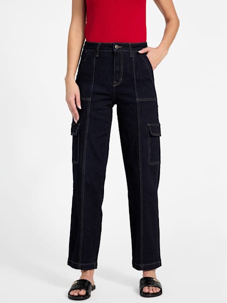 Natalie High-Rise Cargo Jeans