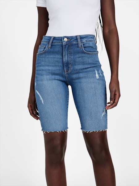Keira High-Rise Bermuda Shorts