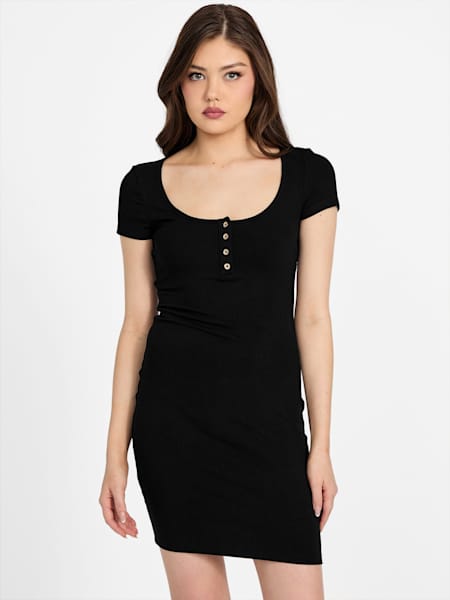 Eco Kandy Ribbed-Knit Dress