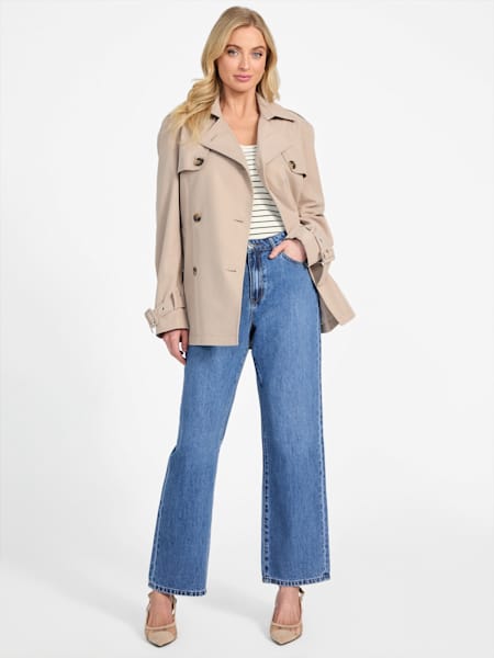 Megan Twill Trench Coat