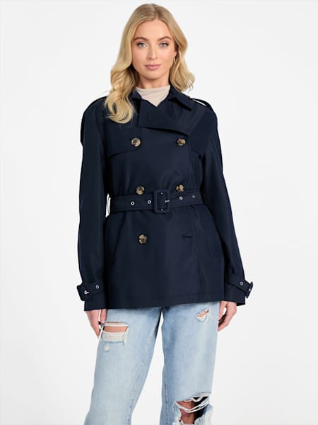 Megan Twill Trench Coat