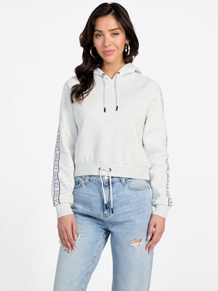 Annalise Logo Tape Hoodie
