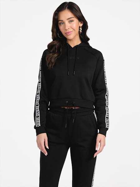 Annalise Logo Tape Hoodie