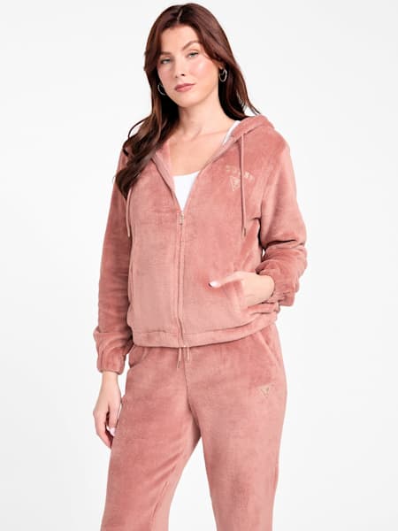 Lolly Sherpa Zip Hoodie