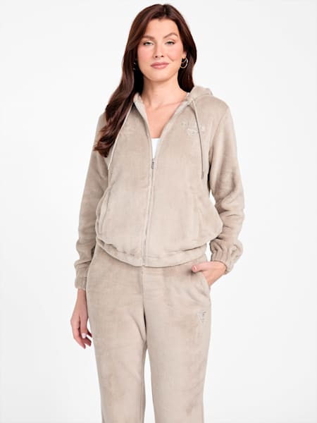 Lolly Sherpa Zip Hoodie