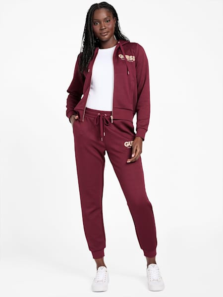 Casandra Jacquard Zip Hoodie