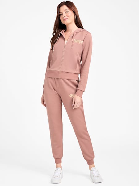 Casandra Jacquard Zip Hoodie