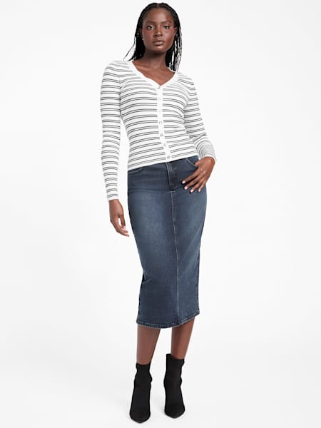 Ella Striped Sweater Top