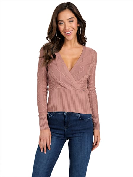 Damaria Cable-Knit Sweater