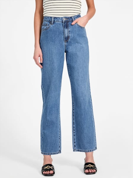 Selina High-Rise Straight Jeans