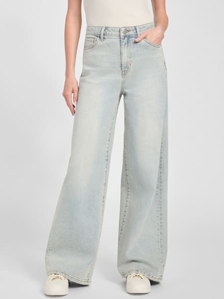 Lisbeth Wide Leg Denim Pants