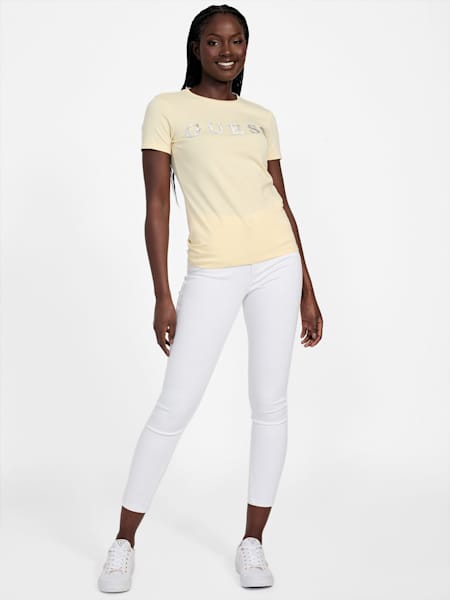 Pepper Metallic Logo Tee
