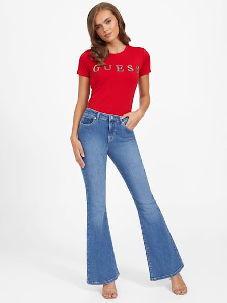 Pepper Metallic Logo Tee