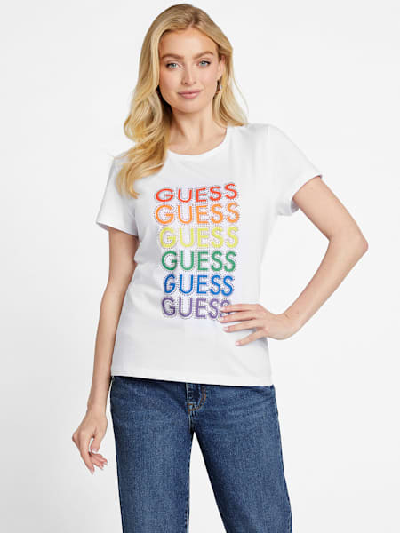 Gillian Rainbow Logo Tee