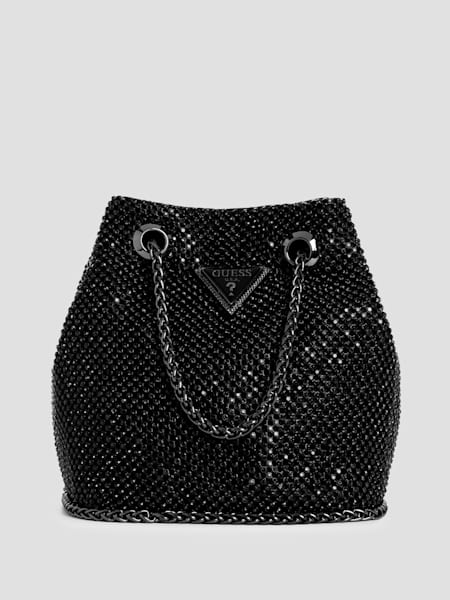 Image 240: Zalina Rhinestone Pouch