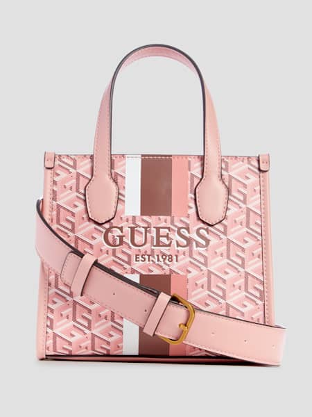 Guess, Bags, Guess Navy Blue Sequinquilted Tote Bag Handbag