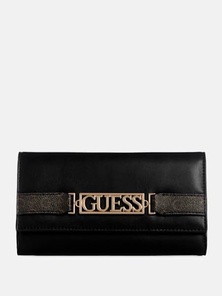 Pochette mince à logo Hauser