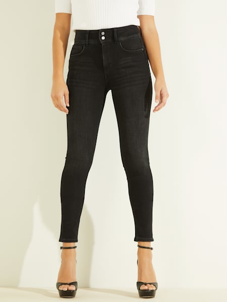 Purple Guess Jeggings & Skinny & Slim WOMEN FASHION Jeans Jeggings & Skinny & Slim Basic discount 90% 