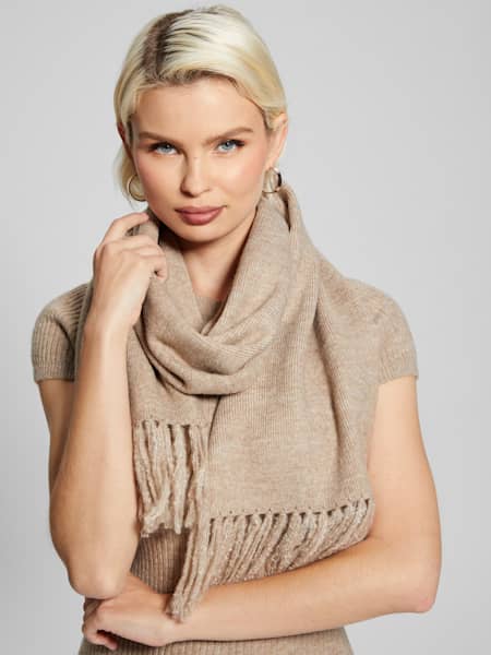 Oblong Heathered Scarf