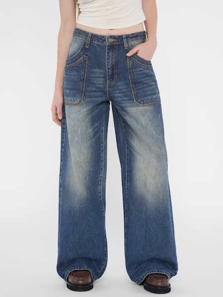 GUESS Originals Laser Flare Jeans