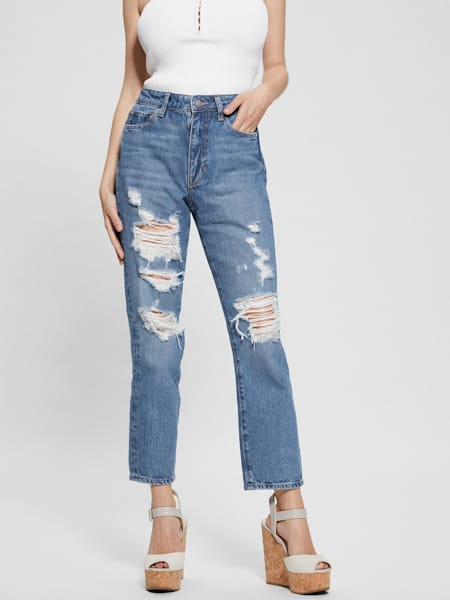 It Girl Distressed Jeans