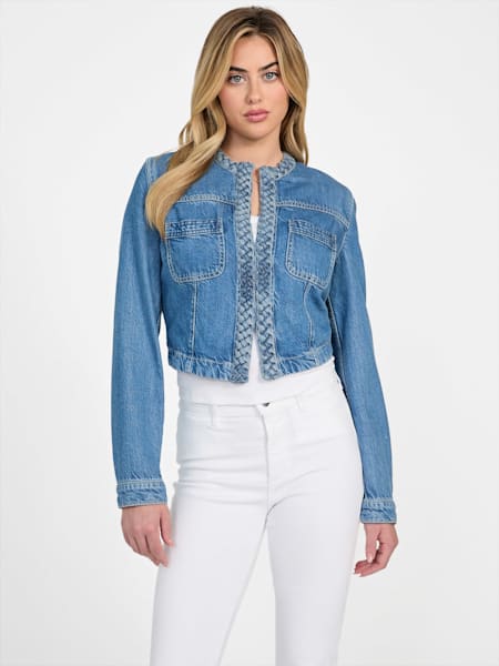 Eco Gemma Cropped Denim Jacket