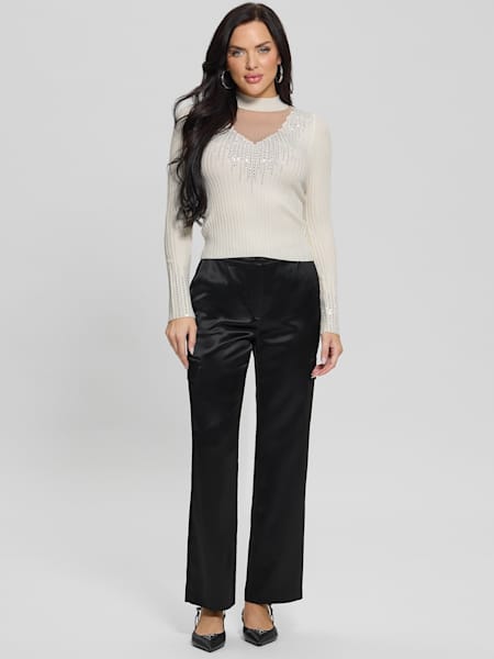 Image 196: Alice Rhinestone Sweater Top