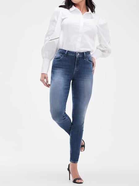 Eco Sexy Curve Mid-Rise Skinny Jeans