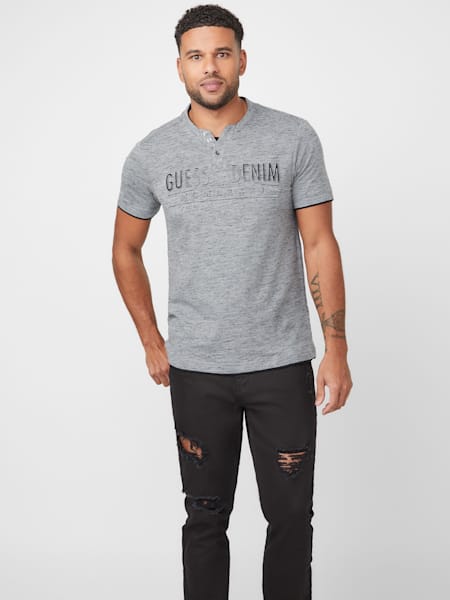 Edgar Marled Henley Tee