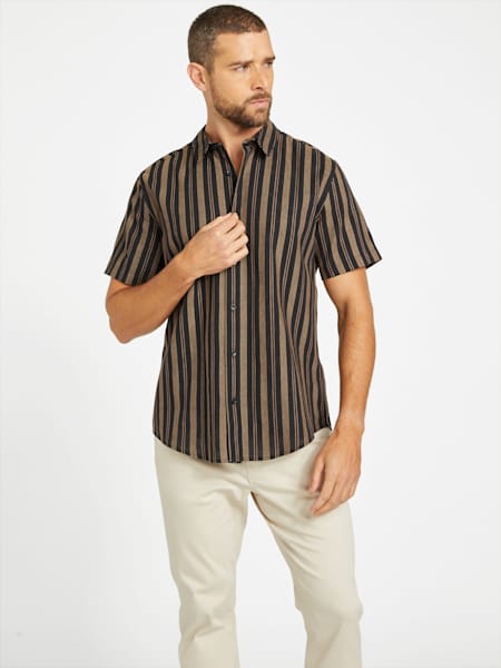 Hunter Striped Short-Sleeve Shirt
