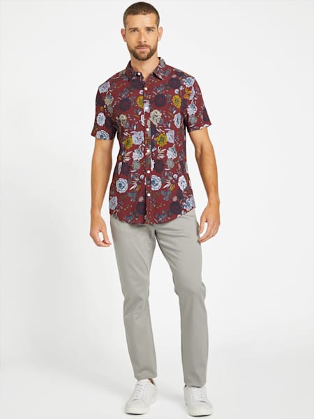 Wayne Short-Sleeve Floral Shirt