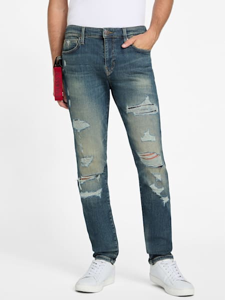 Bowen Destroyed Skinny Jeans