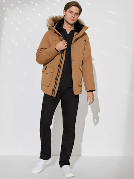 Parka à capuche Emmanuel