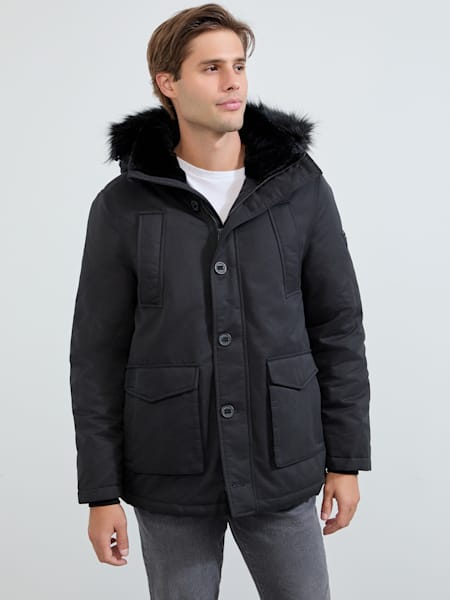Parka à capuche Emmanuel