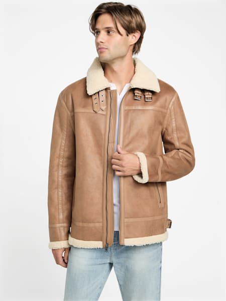 Veste en similisuède Angus