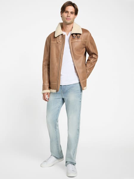 Veste en similisuède Angus