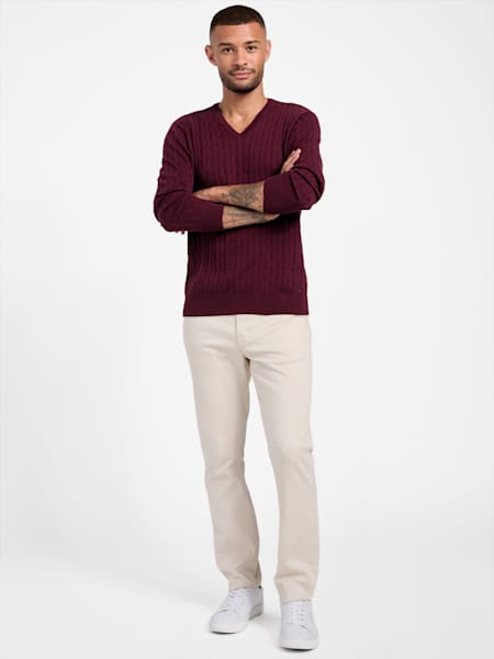 Tibbo V-Neck Sweater