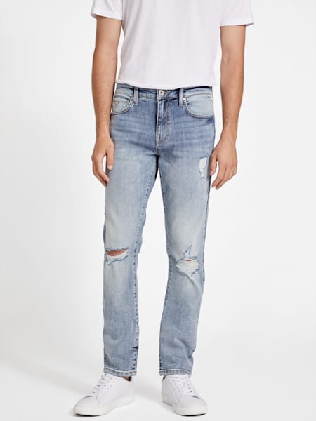 Bratt Destroyed Skinny Jeans
