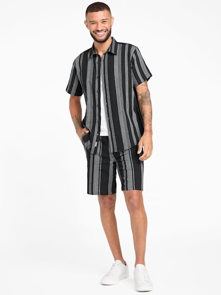 Koven Striped Shorts