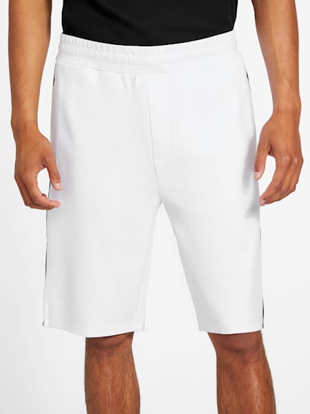 Short à bande du logo Mateo